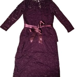 marina purple dress size 6